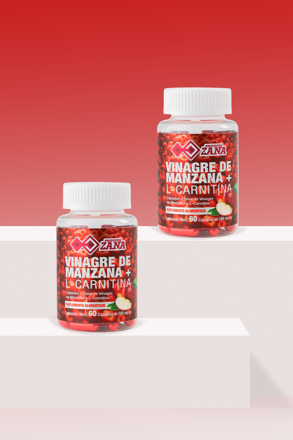 Pack 2 Unidades (60 Días) - Cápsulas Vinagre De Manzana Zana